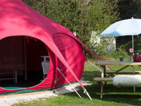 Glampingtent de Egel Belltent