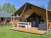 Villatent Luxe met Sanitair