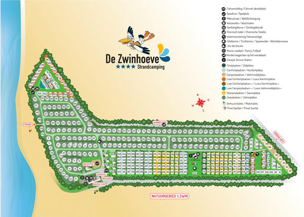 Plattegrond van Ardoer De Zwinhoeve