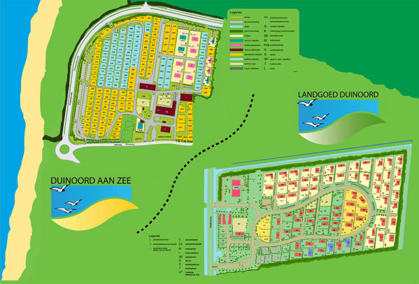Plattegrond van Ardoer Duinoord