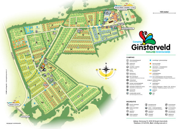Plattegrond van Ardoer Ginsterveld