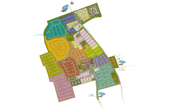 Plattegrond van Ardoer Julianahoeve