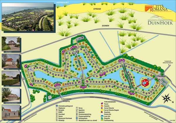 Plattegrond van Citta Romana
