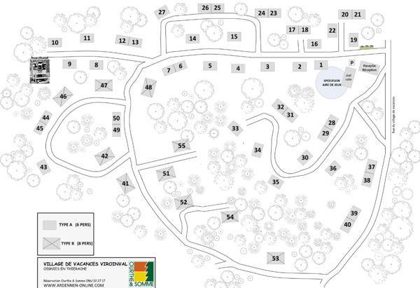 Plattegrond van d' Oignies