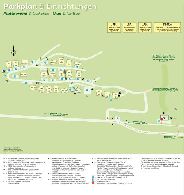 Plattegrond van Ferienresort Rehrenberg
