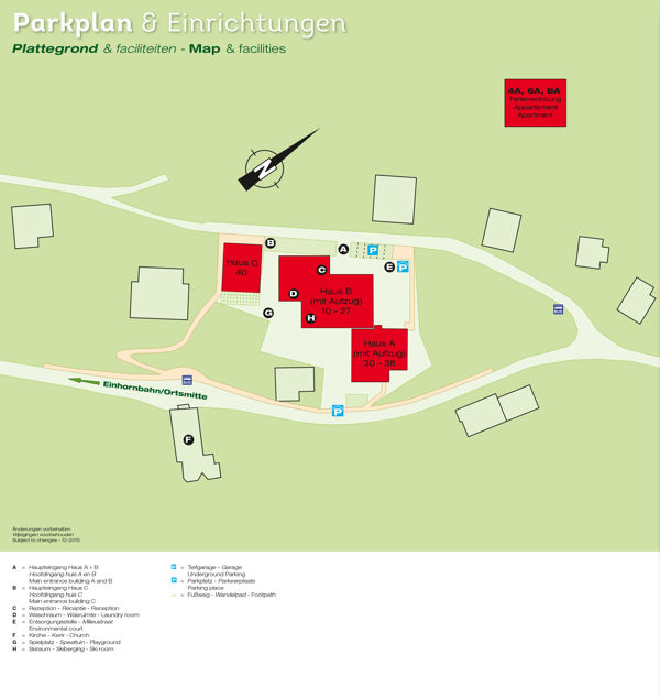 Plattegrond van Landal Chalet Matin