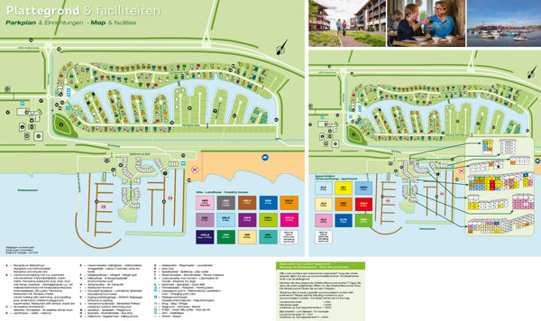 Plattegrond van Landal Waterparc Veluwemeer