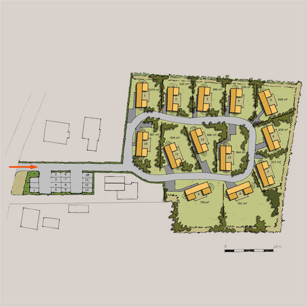 Plattegrond van Park Duynvoet