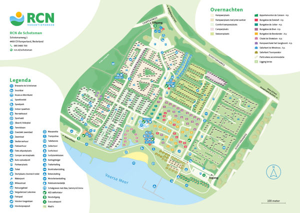 Plattegrond van RCN de Schotsman